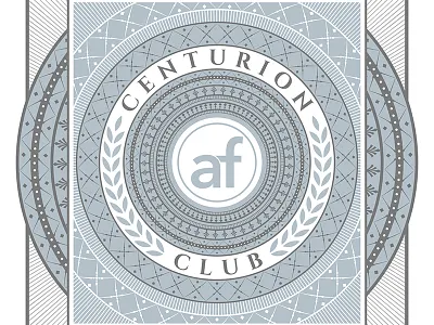 Centurion Award award crest patter repetition seal symmetry