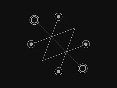 Glyph: Transition glyph illustrator movement runes space and time time travel transition vector