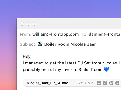 Front Composer attachment client composer desktop email front frontapp macos message