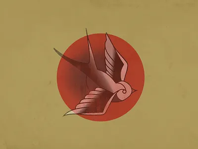 Lil Swallow bird swallow tattoo