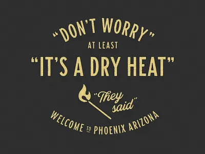 Don't worry, they said....