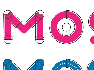 AMOS Brand - Type Process branding illustration lettering process type typography