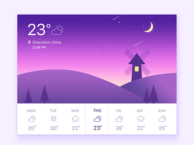 Weather App ui