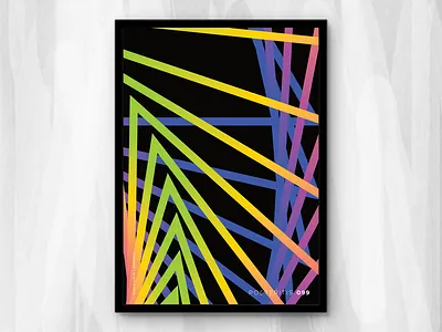 Posteritis 099 abstract affinity designer art colorful daily gradient poster posteritis repetition series shapes vibrant