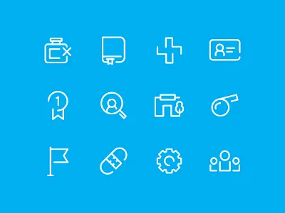 Iconography icon iconography interface pixel set ui