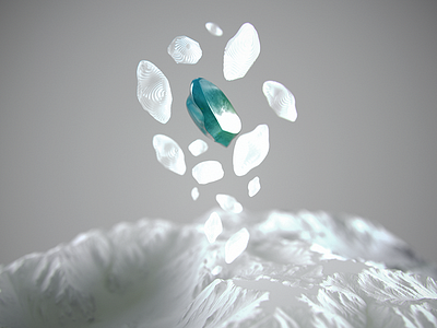 SH4RDZ c4d creogram crislabno crystals render shards