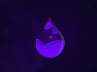 Inkify logo color drop gradient icon icons illustration ink inkdrop logo logos vector