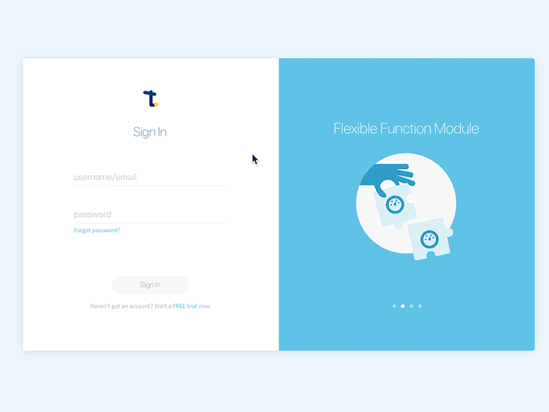 Sign In sign in ui ux web