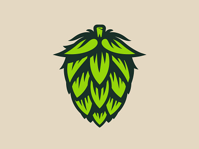 Illustration beer hop illustration