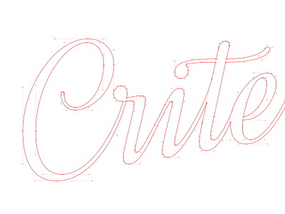 Criterion Vectors bespoke branding ice cream identity lettering letters logo logotype sketch type typography