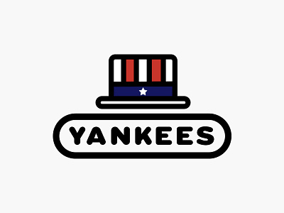 New York Yankees baseball hat logo mlb new york new york city nyc redesign uncle sam yankees yanks