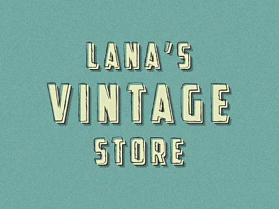 Grunge Vintage Text grunge illustrator retro text tutorial vector vintage