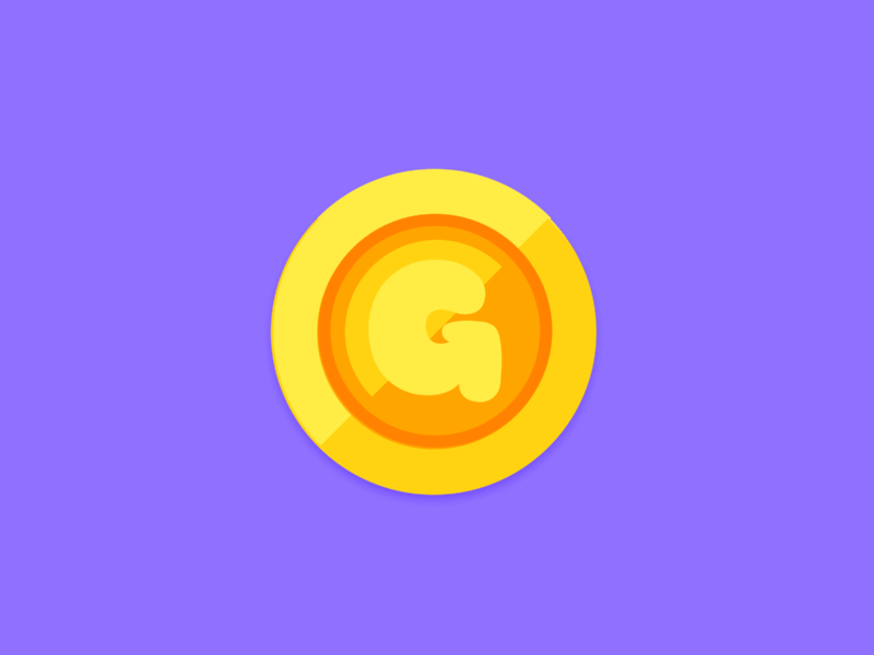 Donation animation animation coin flip ics illustration purple twitch yellow