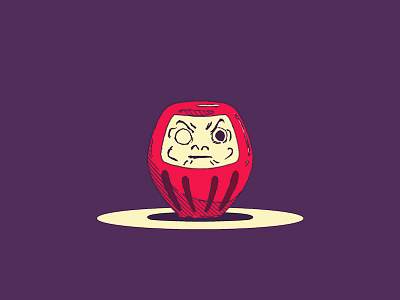 Daruma WIP c4d cinema 4d daruma sketch and toon wip