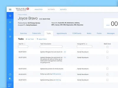 Health and Care care delivery health care medical patient health referral patterns user interface