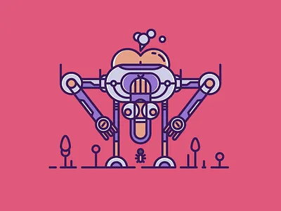 👽 Observation 🕷 2017 art cool cute fun illustration line stroke vector