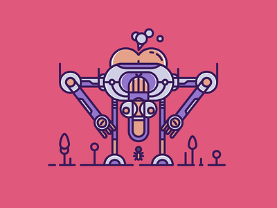 👽 Observation 🕷 2017 art cool cute fun illustration line stroke vector