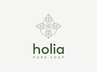 Holia cosmetics leaf natural soap