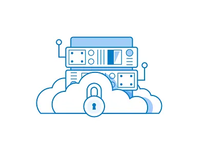 Cloud Server Icon icon