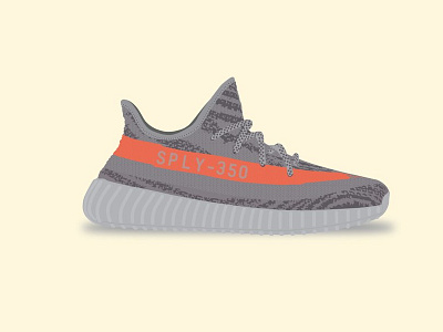 Yeezy Boost 350 V2 - Beluga 350 adidas beluga boost illustration kanye shoe v2 vector yeezy