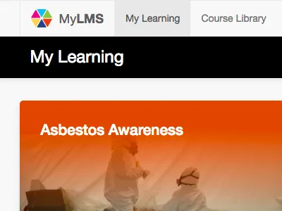 Cards app ihasco lms ui ux web