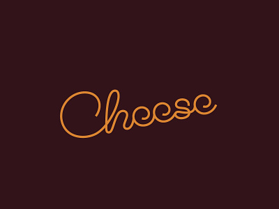 𝕔𝕙𝕖𝕖𝕤𝕖 𝕥𝕪𝕡𝕖 branding cheese design designer like logo orange script type typography vector yellow