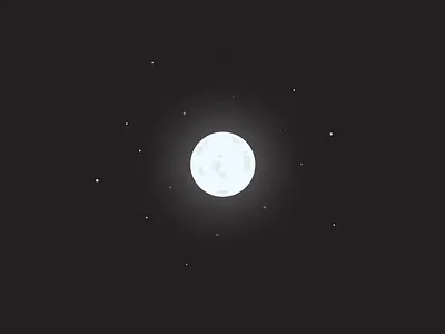 Moon Day day illustration moon