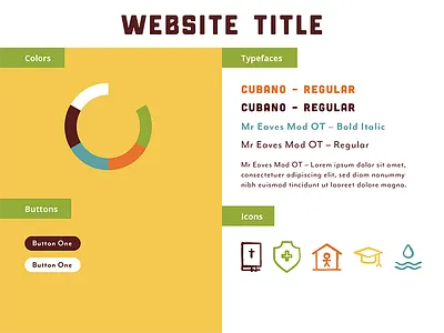 Web Style – Savannah Gold Charity african brand colors green icons orange stylesheet teal type web yellow