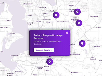 Locations Map gradients map wordpress