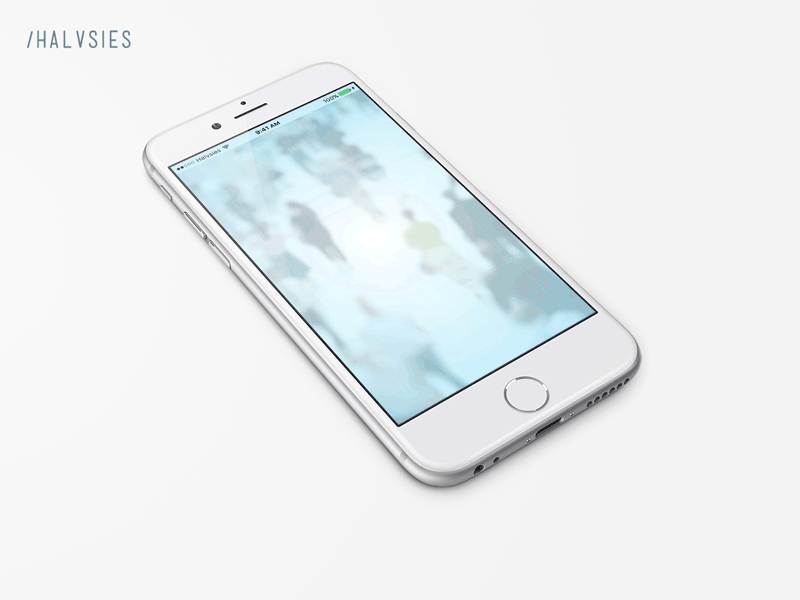 /Halvsies - mobile app design interaction design ios motion design prototyping