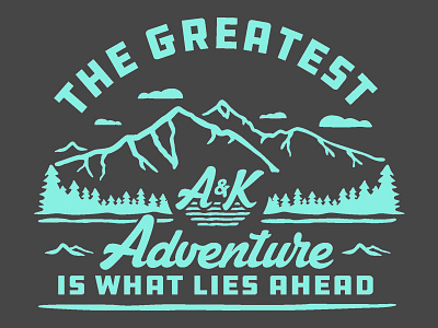 Wedding Graphic colorado mountains telluride trees wedding