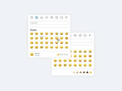 Everyday is Emoji Day 🗓 apple dialog emoji modal picker popup selector webapp