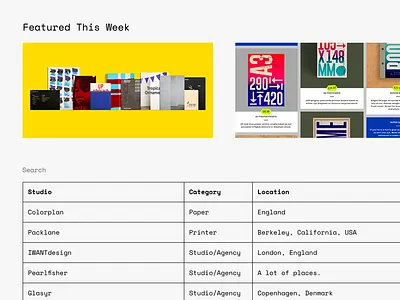 Design Things Update database design information list resource