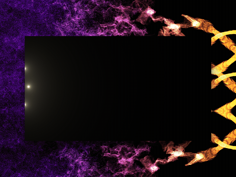 Light and smoke c4d dark gif light particle smoke