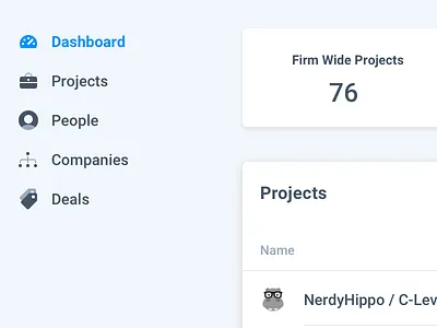 Sidebar Navigation w/ Cool Two-Tone Icons icons navigation
