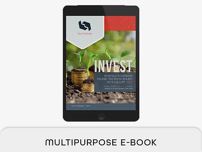 Multipurpose E-book indesign ipad 768x1024 px portrait proposal section section e book toc type typographic e book typography ebook