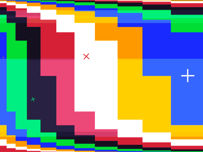 crisscross / 017 animation bad bug criss cross glitch signal tv waves