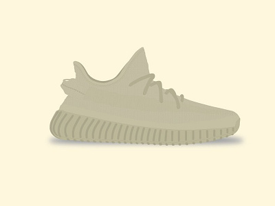 Yeezy Boost 350 V2 - Dark Greens (cancelled) 350 adidas boost dark green illustration kanye shoe v2 vector yeezy