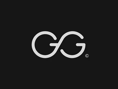 Goldberg & Grumblatt agency eyes g gg identity infinite isotype logo loop