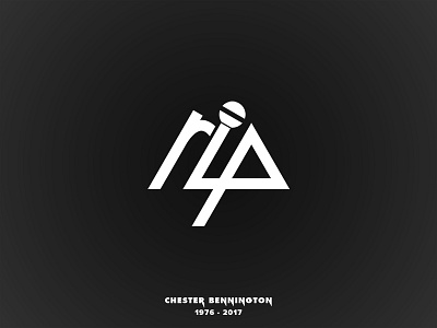 RIP Chester Bennington chester chester bennington frontman illustration linkin park music rip rip chester rip chester bennington tribute vector vocalist