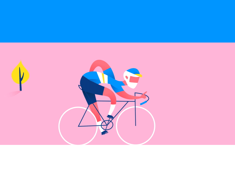 Guy Cycling