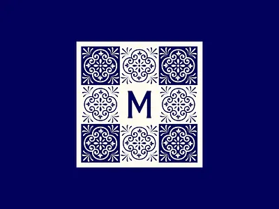 M Tile ceramic m spanish tile