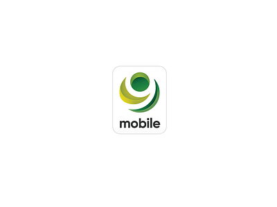 9Mobile Logo redesign - White branding design identity leslie logo