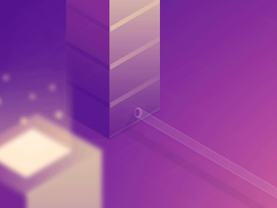 Send to - Maileden work in progress 3d animation gif illustration isometric landing minimal mockup phone web