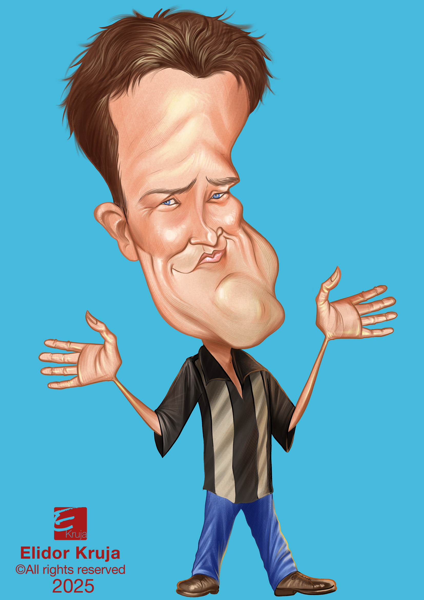 Example of Create Digital Caricature/Illustration