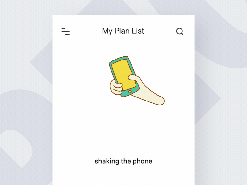 Shaking The Phone ae ai animation gif loading phone shake