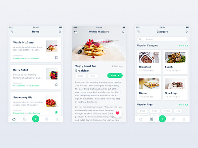 Share Recipes - #Exploration app category clean food ios iphone list recipe restaurant share story timeline