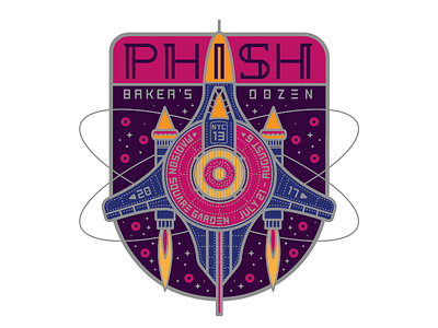 Phish Starship doughnut phish space