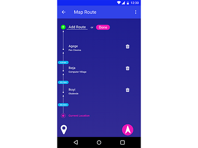 Daily Ui 014 andoid app android app daily ui ios mobile app product design transport ui