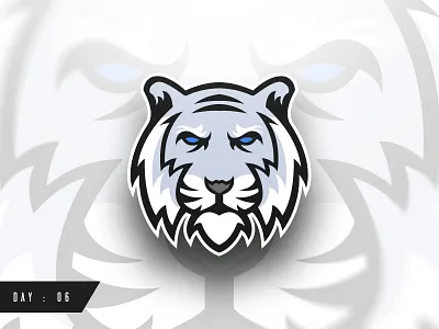 Day 06 | Logo 03 branding esports identity logo logotype mascot sport sports tiger